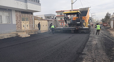 Viranşehir’de asfalt çalışmaları devam ediyor