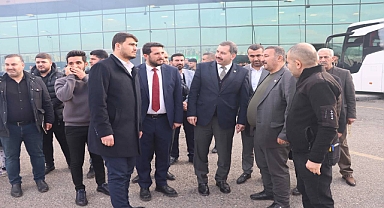 Başkan Baydilli otogar esnafı ile buluştu