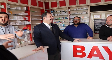 Başkan Baydilli’ye esnaf ve vatandaşlardan tam destek