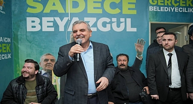 Başkan Beyazgül: 31 Mart’ta sandıktan Beyazgüller açacak