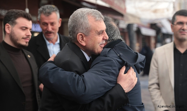 Başkan Beyazgül'e esnaflardan destek sözü