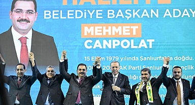 Başkan Canpolat’ın adı coşkuyla karşılandı 