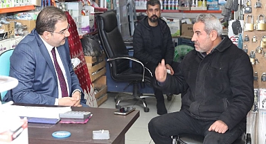 Başkan Canpolat vatandaşlarla bir araya gelerek, talepleri dinledi