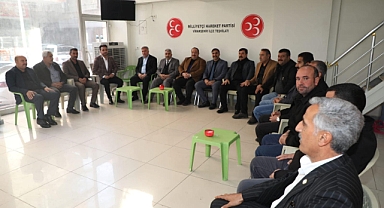 Başkan Ekinci'den siyasi partilere ziyaret 