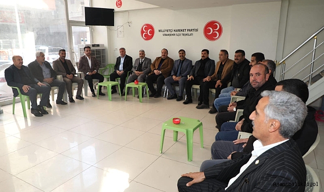 Başkan Ekinci'den siyasi partilere ziyaret