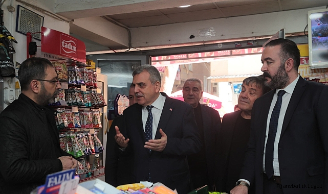 Beyazgül, Bahçelievler esnafını ziyaret etti