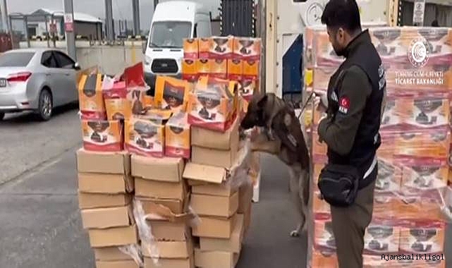 Büyük operasyon! Hurma yüklü kolilerde bakın ne çıktı?