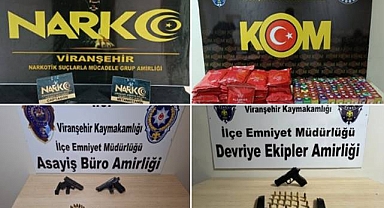 Çeşitli suçlardan aranan firari şahıslar Viranşehir’de yakalandı