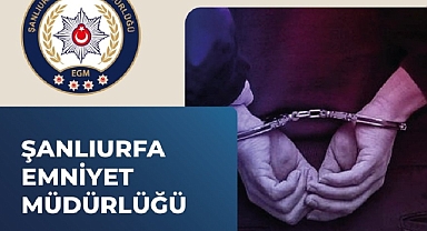 Çeşitli suçlardan aranan şahıs Viranşehir’de yakalandı