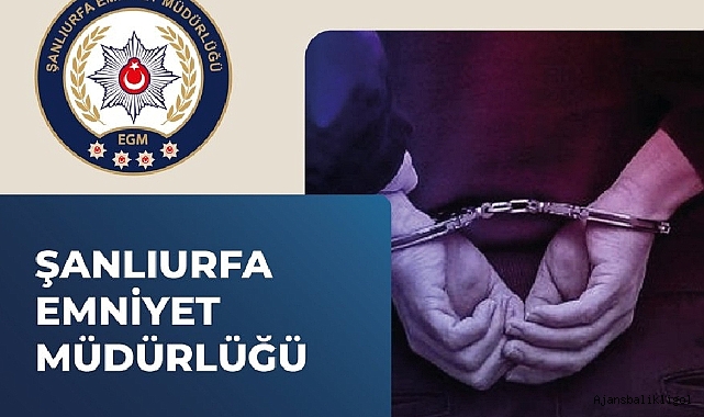 Çeşitli suçlardan aranan şahıs Viranşehir’de yakalandı