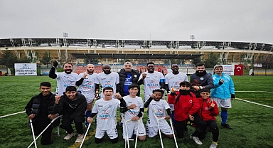 DEPSAŞ Enerji Ampute Takımı galibiyet elde etti