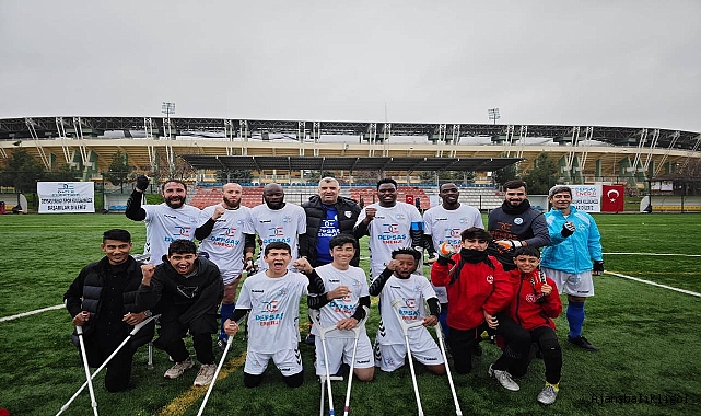 DEPSAŞ Enerji Ampute Takımı galibiyet elde etti