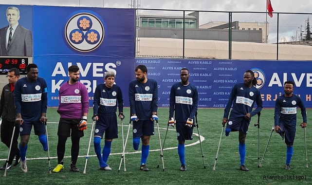 DEPSAŞ Enerji Ampute takımı galibiyet için sahaya çıkıyor