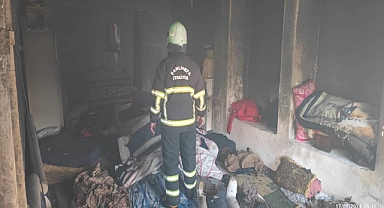 Haliliye’de ev yangını! 