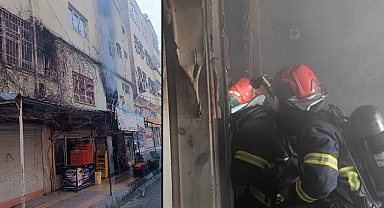 Haliliye ilçesinde mesken yangını! 