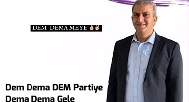 Hilvan DEM Parti Belediye Başkan Adayı Serhan Paydaş oldu