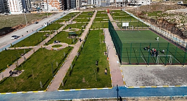 Karaköprü'ye 11 bin metrekarelik yeni park kazandırıldı 