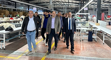 Mehmet Kasım Gülpınar Şanlıurfa Organize Sanayi Bölgesini ziyaret etti