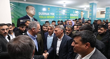 Mehmet Kuş’un seçim ofisi dolup taşıyor