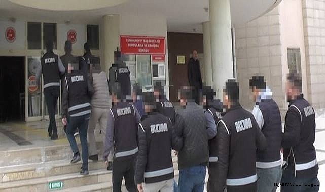 Şanlıurfa’da aranan 23 şahıs yakalanarak gözaltına alındı