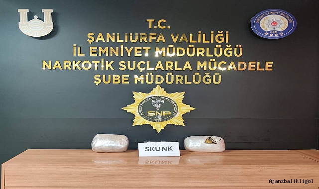 Şanlıurfa’da tam 4 kilo ele geçirildi! 1 gözaltı