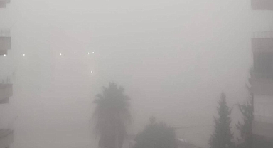 Şanlıurfa güne sisli havayla uyandı