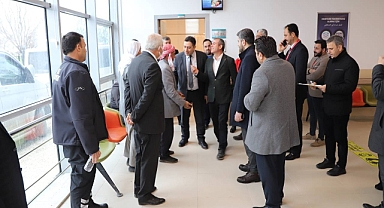 Solmaz, Suruç Devlet Hastanesinde incelemelerde bulundu