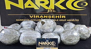 Urfa'da 4 zehir taciri yakalandı! Tam 12 kilo 800 gram