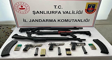 Urfa’da bir adrese baskın! Çok sayıda mühimmat ele geçirildi 