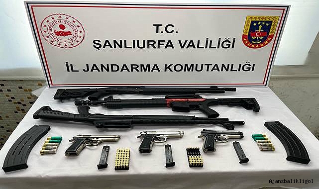 Urfa’da bir adrese baskın! Çok sayıda mühimmat ele geçirildi 