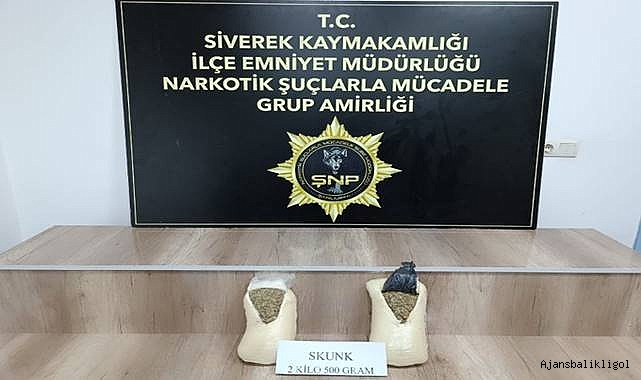 Urfa’da durdurulan araçta uyuşturucu madde ele geçirildi