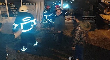 Urfa’da iş yerinde korkutan yangın! 