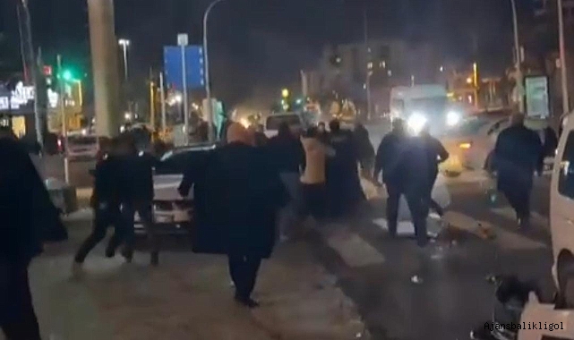 Urfa'da kaza sonrası meydan savaşı! Polis havaya ateş açtı