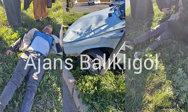 Urfa’da kaza! Sürücü yaralandı