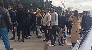 Urfa'da kontrolden çıkan araç takla attı! Yaralılar var