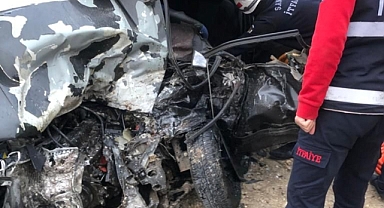 Urfa'da korkunç kaza! 1 ölü, 2 yaralı 