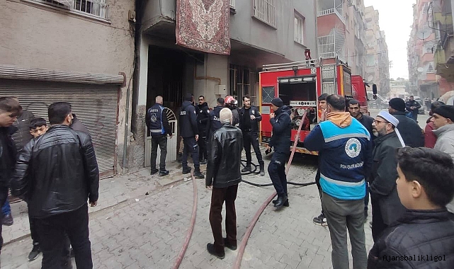 Urfa’da korkutan yangın! 5 kişi hastaneye kaldırıldı