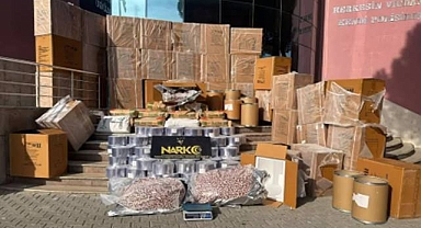 Urfa dahil 48 ilde zehir tacirlerine darbe! 1 ton ele geçirildi