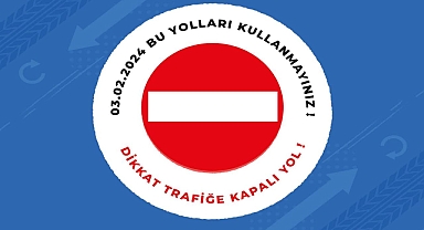 Urfalı sürücüler dikkat! O yol bugün trafiğe kapandı