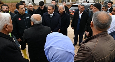 Vali Şıldak, deprem konutlarını inceledi 