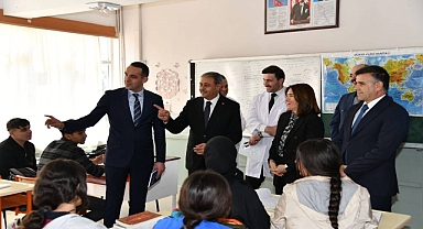 Vali Şıldak'ın eğitim rotası bu kez Birecik oldu