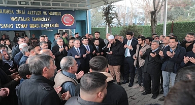 Vekil Bozdağ ve Başkan Beyazgül Evren Sanayi Esnafı ile bir araya geldi