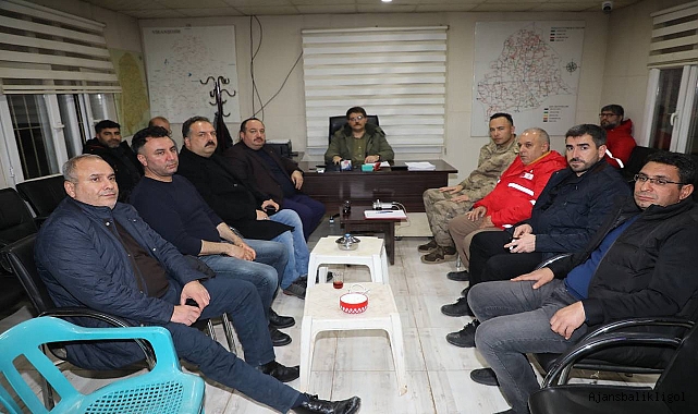 Viranşehir’de kriz yönetim masası oluşturuldu