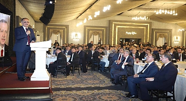 Bakan Özhaseki Urfa’da inşaat sektörü ve STK temsilcileriyle buluştu