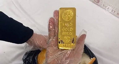 Bakanlık duyurdu! Ekmek arasında gizlenmiş altın ele geçirildi