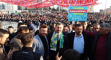 Başkan Baydilli’den görkemli seçim ofisi açılışı