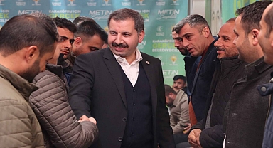 Başkan Baydilli ve Milletvekili cevheri seçim ofisinde Vatandaşlarla buluştu