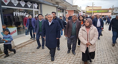 Başkan Beyazgül Birecik ve Halfeti’ye adeta çıkarma yaptı