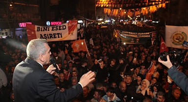 Başkan Beyazgül’ün seçim ofisinin açılışı festival havasında gerçekleşti