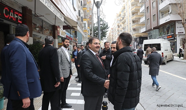 Başkan Canpolat'a esnaftan tam destek